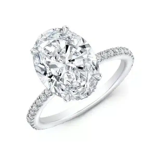 1615427307 Oval Ultra Thin Hidden Halo Pave Diamond Engagement Profile White Gold scaled 1 600x600 1