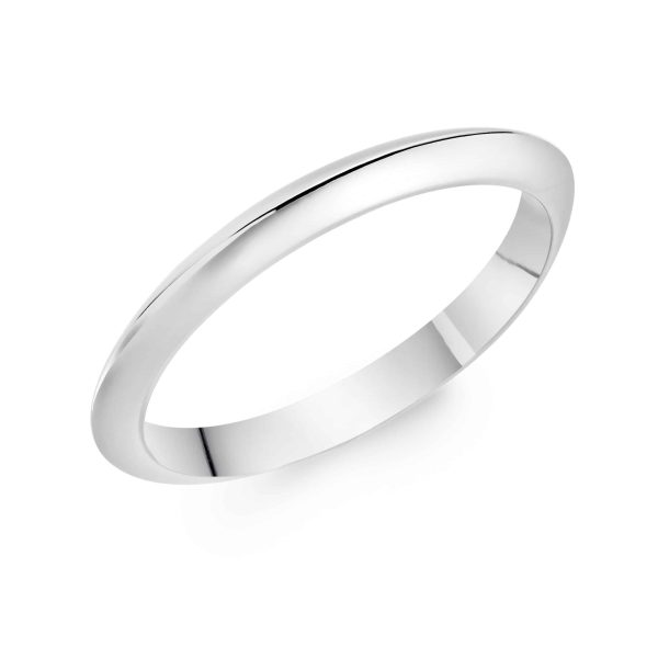 Knife Edge Wedding Ring
