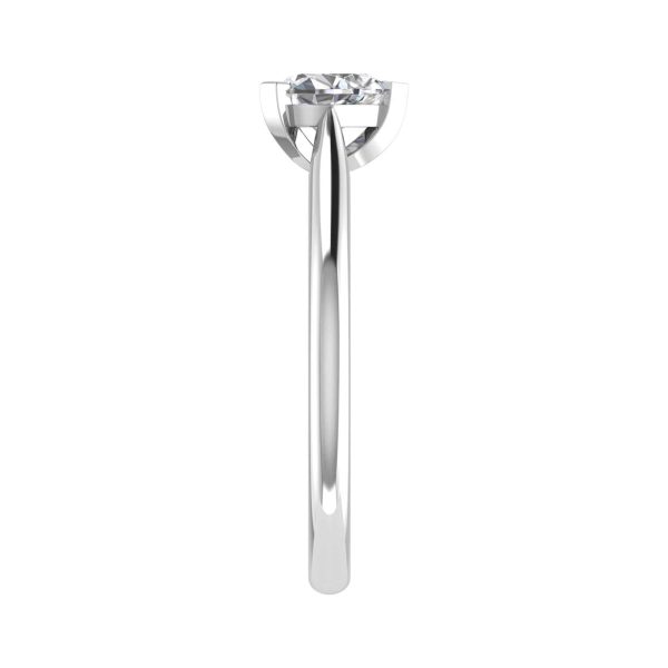 Adore Natural Heart Diamond Solitaire Ring