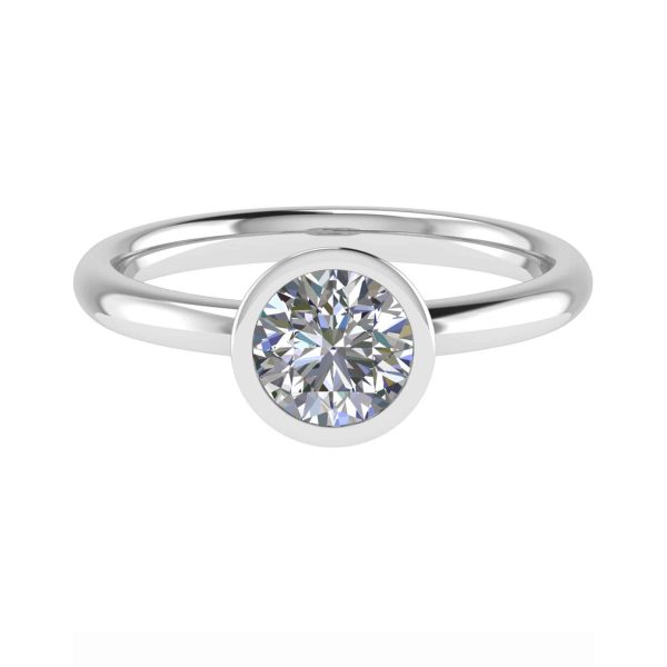 Aria Lab Grown Round Diamond Solitaire Ring