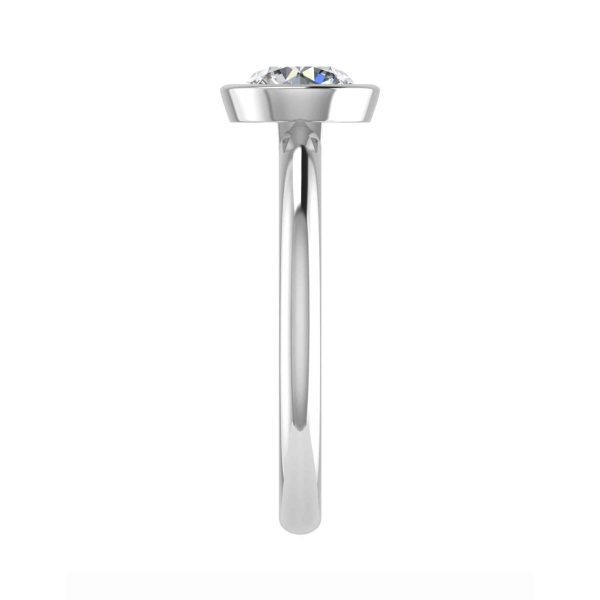 Aria Lab Grown Round Diamond Solitaire Ring