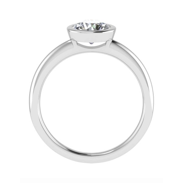 Aria Lab Grown Round Diamond Solitaire Ring