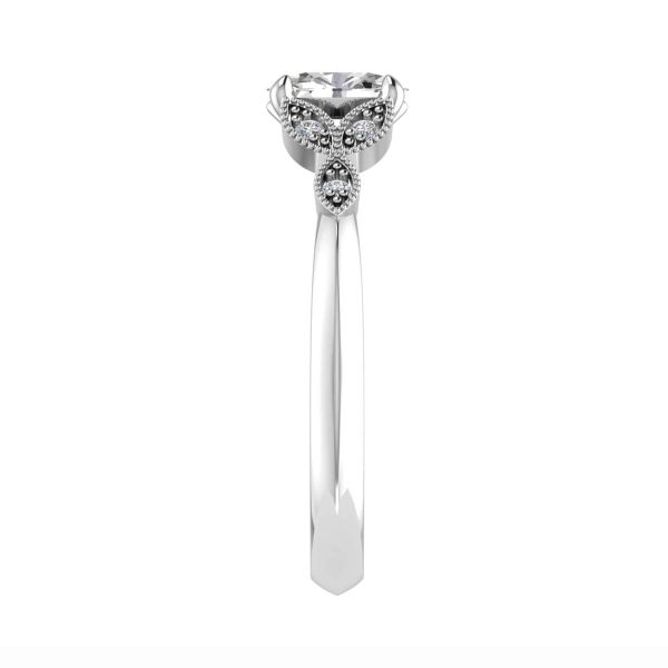 Aspen Natural Oval Diamond Vintage Ring