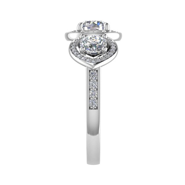 Athena Natural Round Trilogy Ring