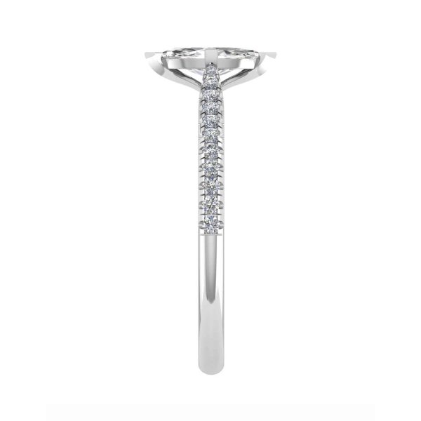 Brooklyn Natural Marquise Sidestone Ring