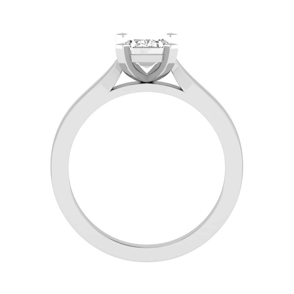Dawn Natural Radiant Diamond Solitaire Ring