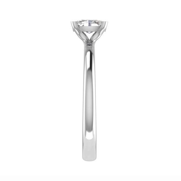 Erica Lab Grown Oval Diamond Solitaire Ring
