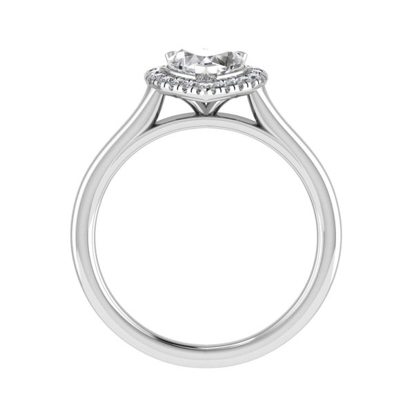 Havana Natural Heart Halo Ring