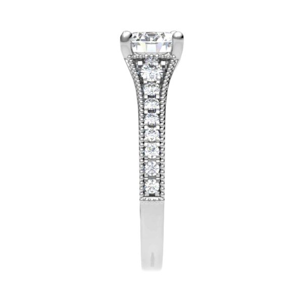 Hope Natural Princess Diamond Vintage Ring