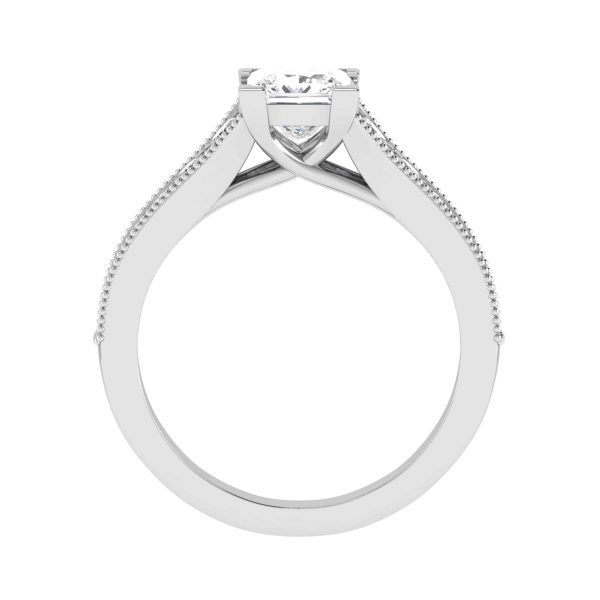 Hope Lab Grown Princess Diamond Vintage Ring