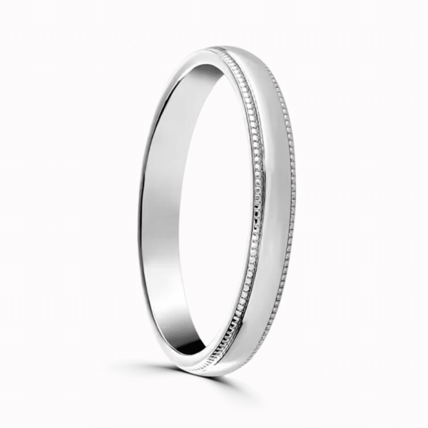 Helena Ladies Patterned Wedding Ring