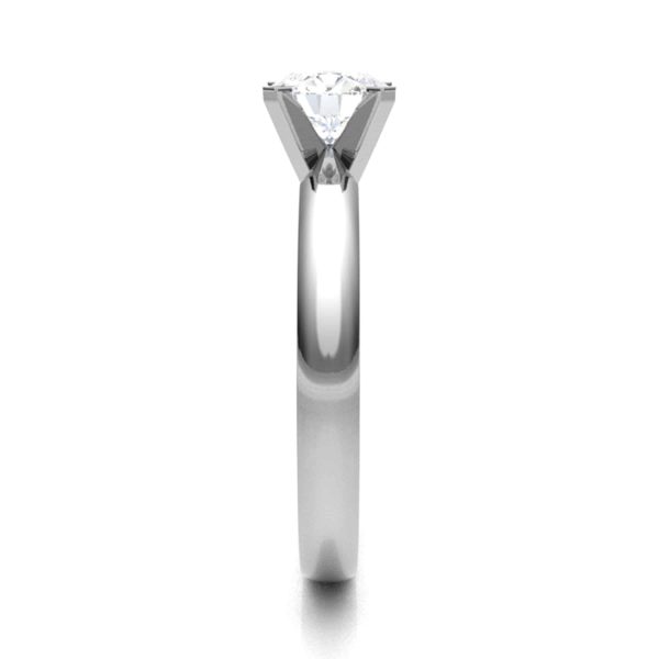 Isabella Natural Round Diamond Solitaire Ring