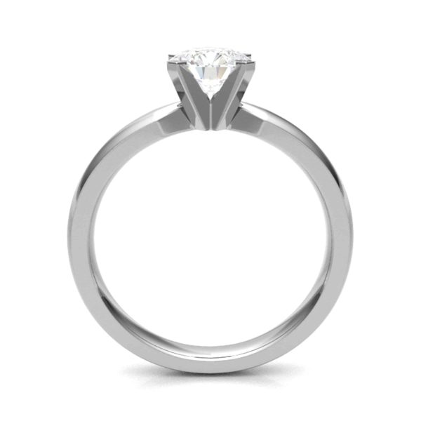 Isabella Lab Grown Round Diamond Solitaire Ring