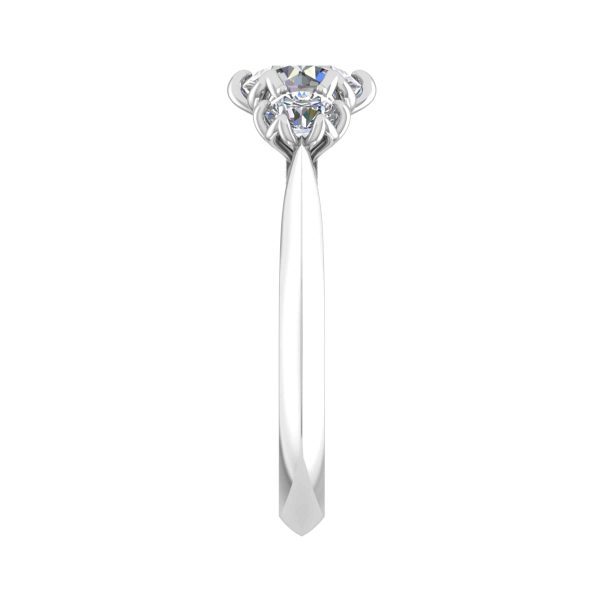Madeline Lab Grown Round Diamond Trilogy Ring