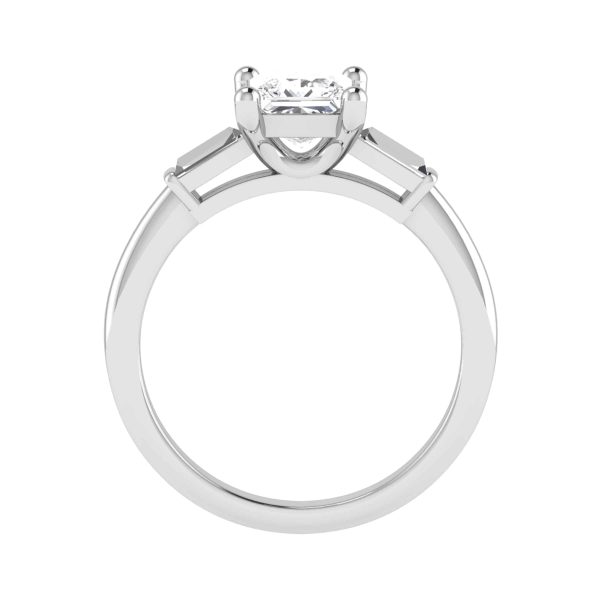 Marla Natural Princess Diamond Trilogy Ring