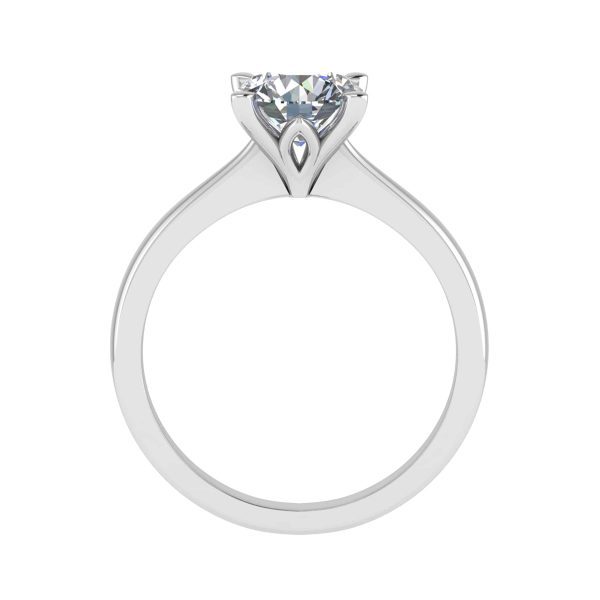 Mia Natural Round Diamond Solitaire Ring