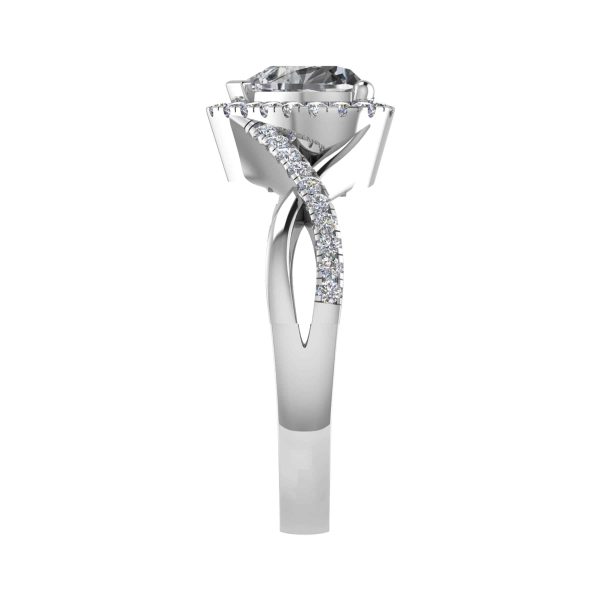 Muse Natural Heart Halo Ring