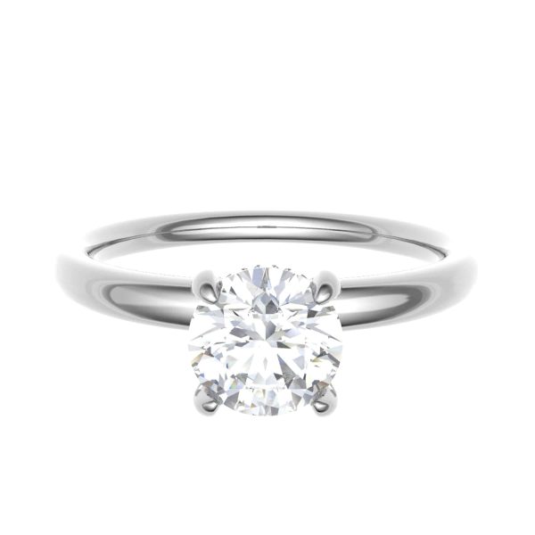 Olivia Natural Round Diamond Halo Ring