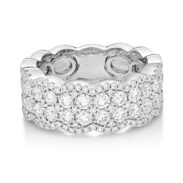 18ct White Gold Diamond Dress Ring 1.75cts