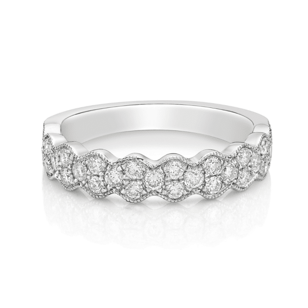 18ct White Gold Diamond Dress Ring 0.50cts