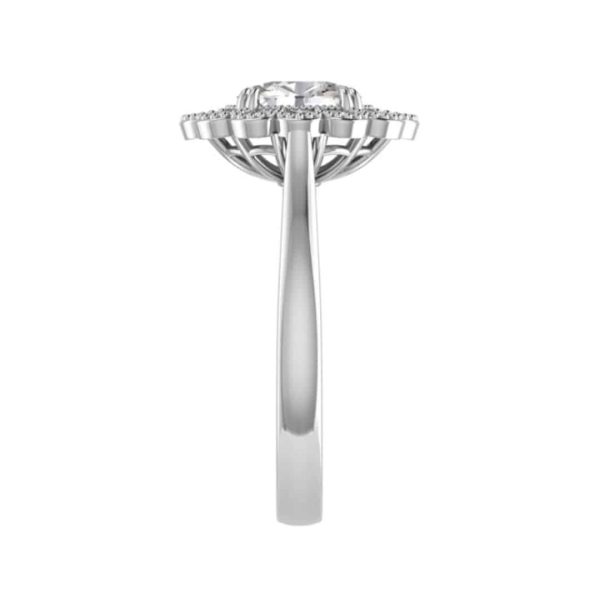 Rosie Natural Oval Diamond Halo Ring