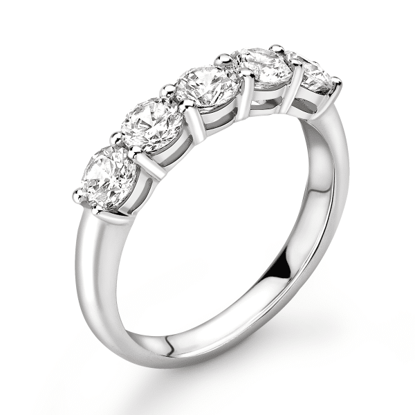 Five Stone Diamond Eternity Ring 1.25cts - Lab Grown Diamond