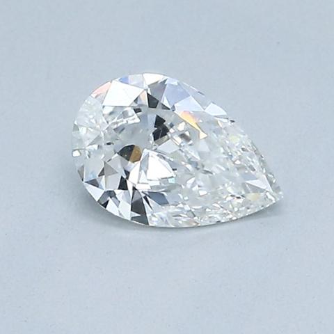 Pear Cut Lab Grown Diamond Drop Earrings 1.10cts