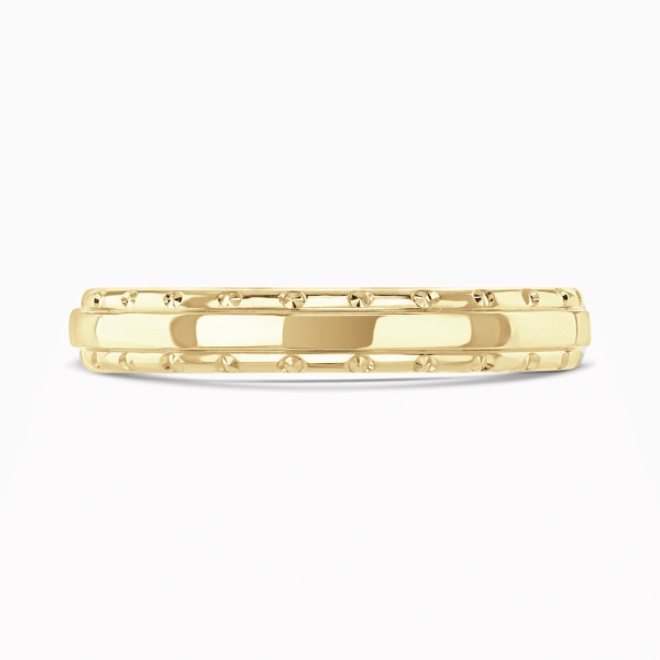 Regina Ladies Patterned Wedding Ring 3mm