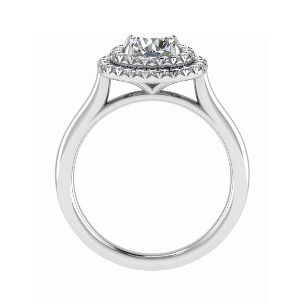 Scarlett Natural Round Diamond Halo Ring