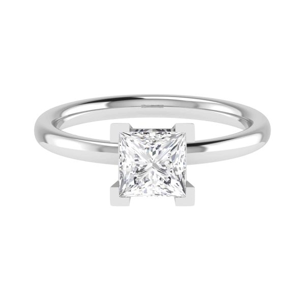 Skye Lab Grown Princess Diamond Solitaire Ring
