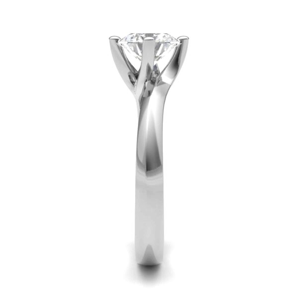 Sophia Lab Grown Round Diamond Solitaire Ring