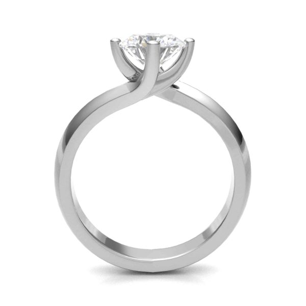 Sophia Natural Round Diamond Solitaire Ring