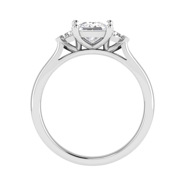Valencia Natural Princess Diamond Trilogy Ring