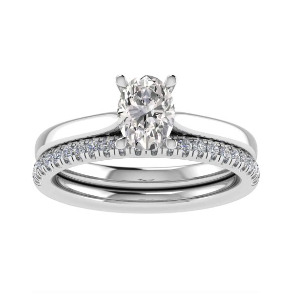 Vienna Lab Grown Oval Diamond Solitaire Ring
