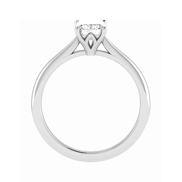 Vienna Lab Grown Emerald Diamond Solitaire Ring