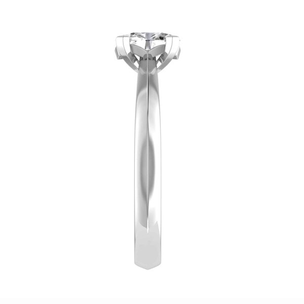 Viola Lab Grown Oval Diamond Solitaire Ring
