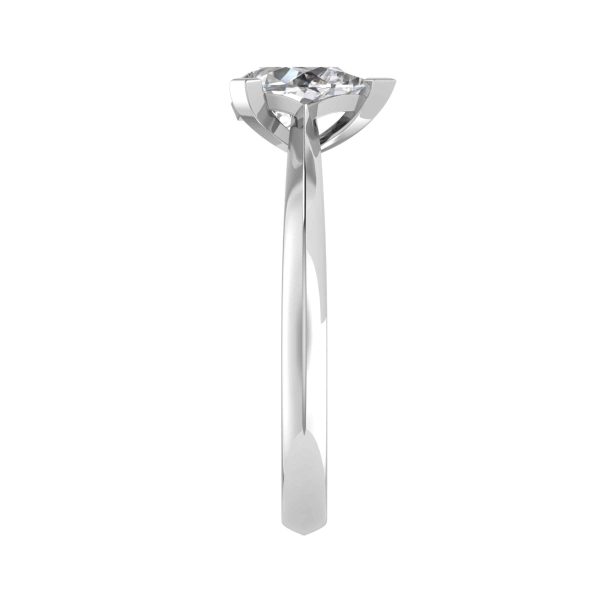 Viola Natural Pear Diamond Solitaire Ring