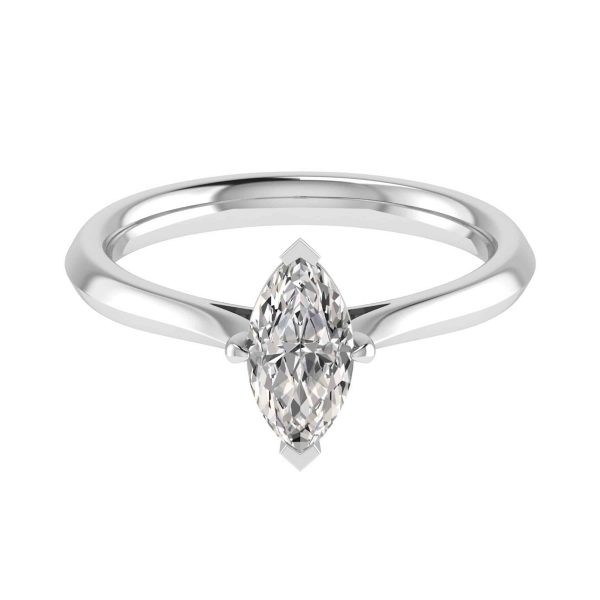 Viola Natural Marquise Solitaire Ring