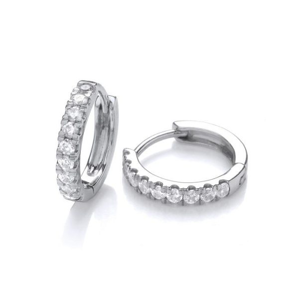 Diamond Hoop Earrings 0.25cts