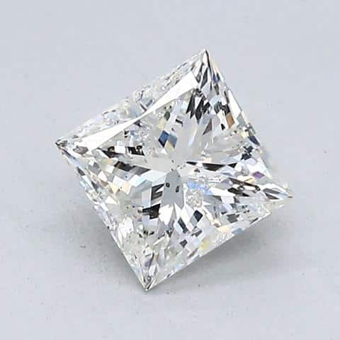 Princess Cut Diamond Solitaire Pendant 0.50cts - Lab Grown Diamond