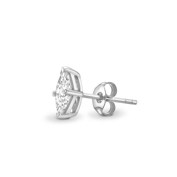 1.00ct Marquise Cut Diamond Stud Earrings