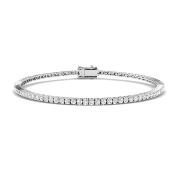 1.5ct Lab Grown Classic Brilliant Cut Diamond Tennis Bracelet