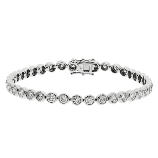 Rubover Brilliant Cut Diamond Tennis Bracelet