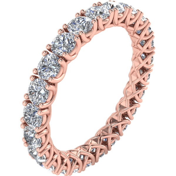 2.00ct Brilliant Cut Diamond Full Hoop Ring