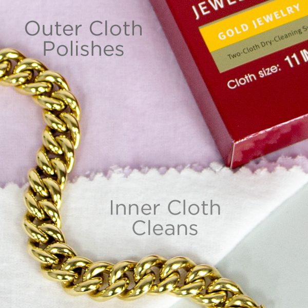 Large Gold Jewellery Polishing Cloth by Connoisseurs