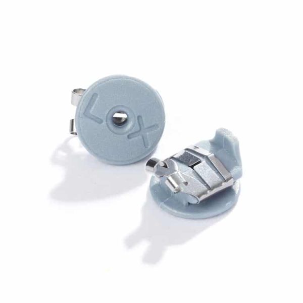 Lox Locking Earring Backs - Silver Tone