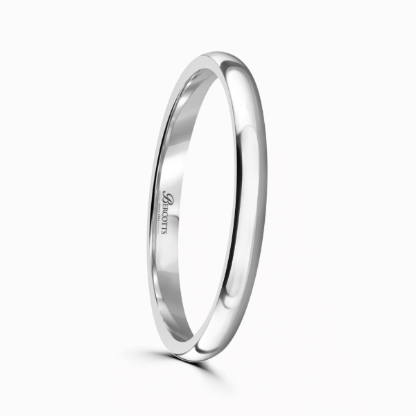 Ladies Plain Classic Court Wedding Ring