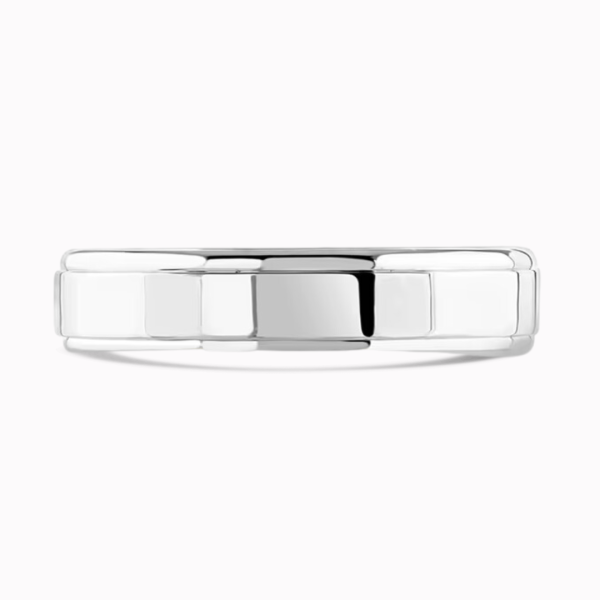 Catelina Ladies Patterned Wedding Ring 3mm