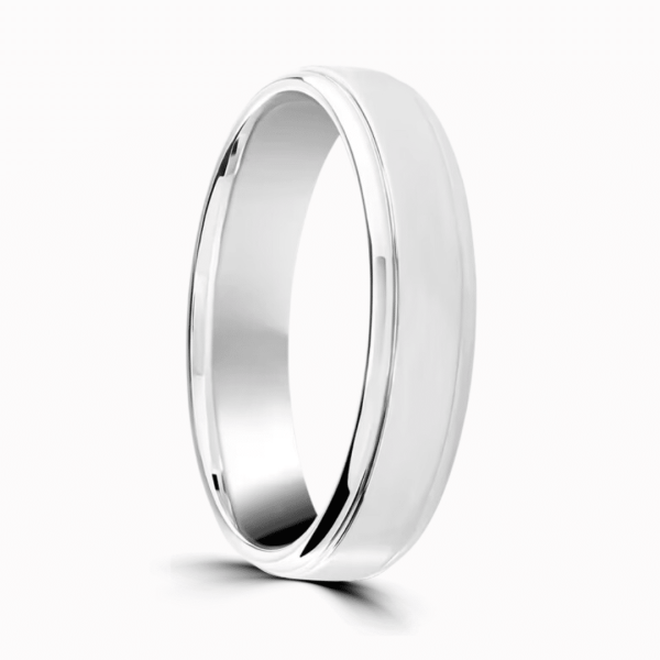 Catelina Ladies Patterned Wedding Ring 3mm
