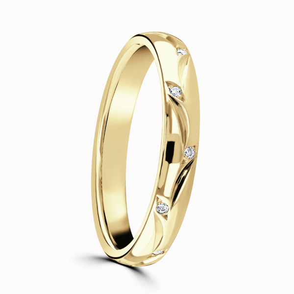 Frankie Ladies Diamond Wedding Ring 0.06cts